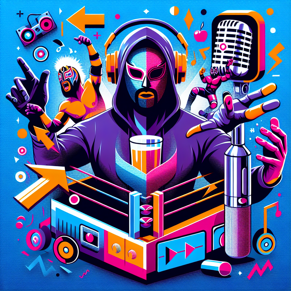 Max Caster Wrestling Raps and Character Reinvention - pplpod episode cover