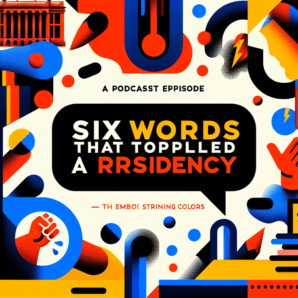 Six words that toppled a presidency - pplpod episode cover